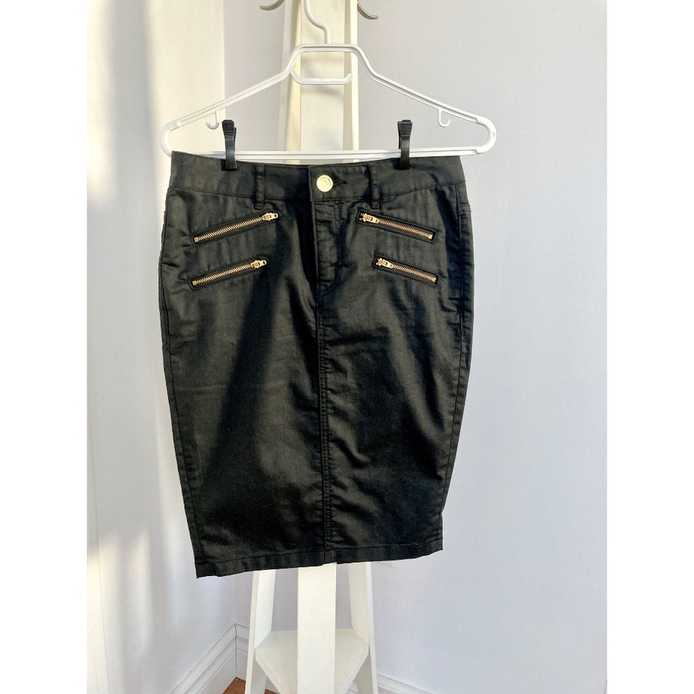 Denim Coated sexy Skirt - Express - Size 2
